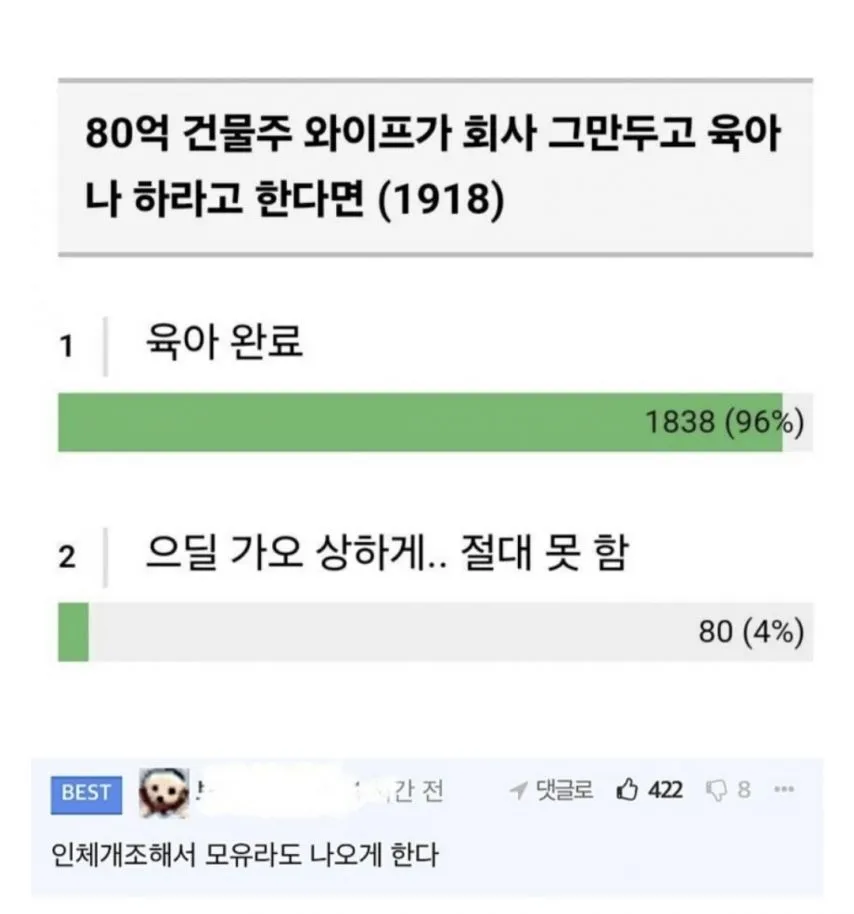 집안 살림 하라는 와이프