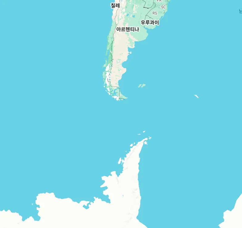 선내 구토용 봉투들