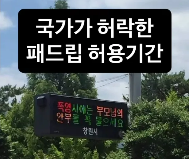 국가가 허락한 패드립 허용기간