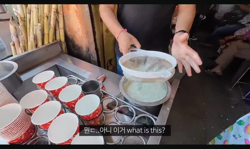 여행 유튜버 누나의 인도 길거리 음식 체험