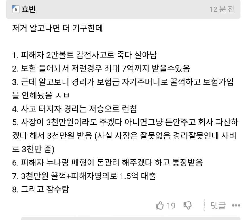 2만 볼트에 감전되었다가 살아난 이에게 닥친 더 큰 고통.jpg