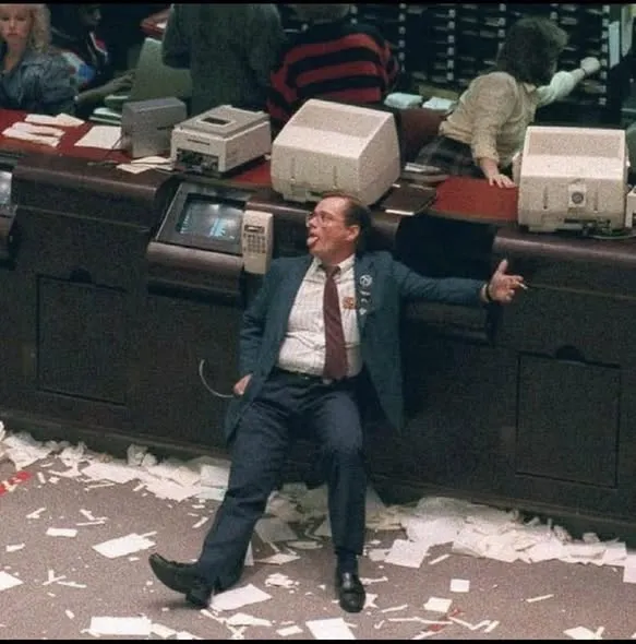 전설의 1987년 10월 19일의 증권가 하루