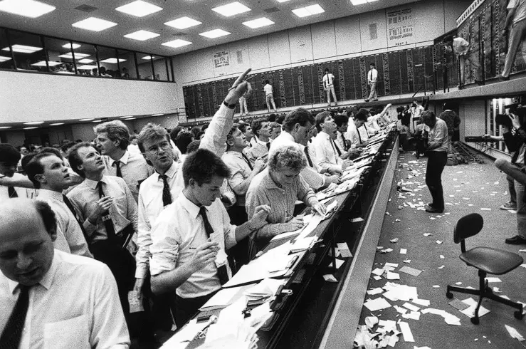 전설의 1987년 10월 19일의 증권가 하루