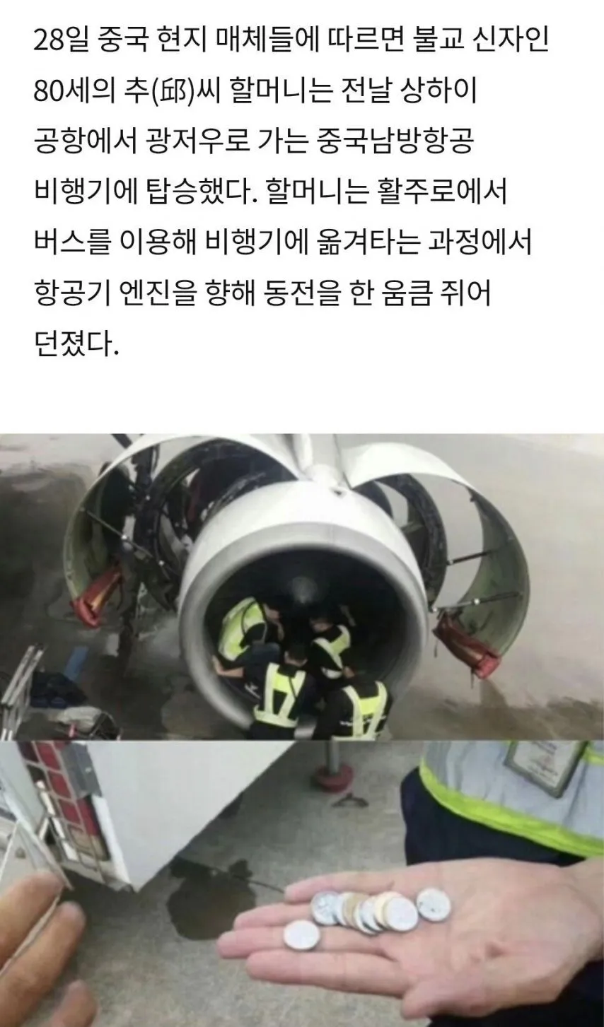 비행기 이륙이 지연된 이유..gif