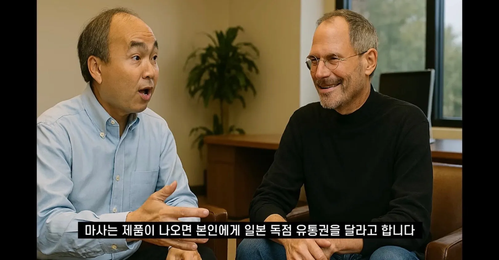 손정의가 아이폰 독점판매 할수 있었던 이야기