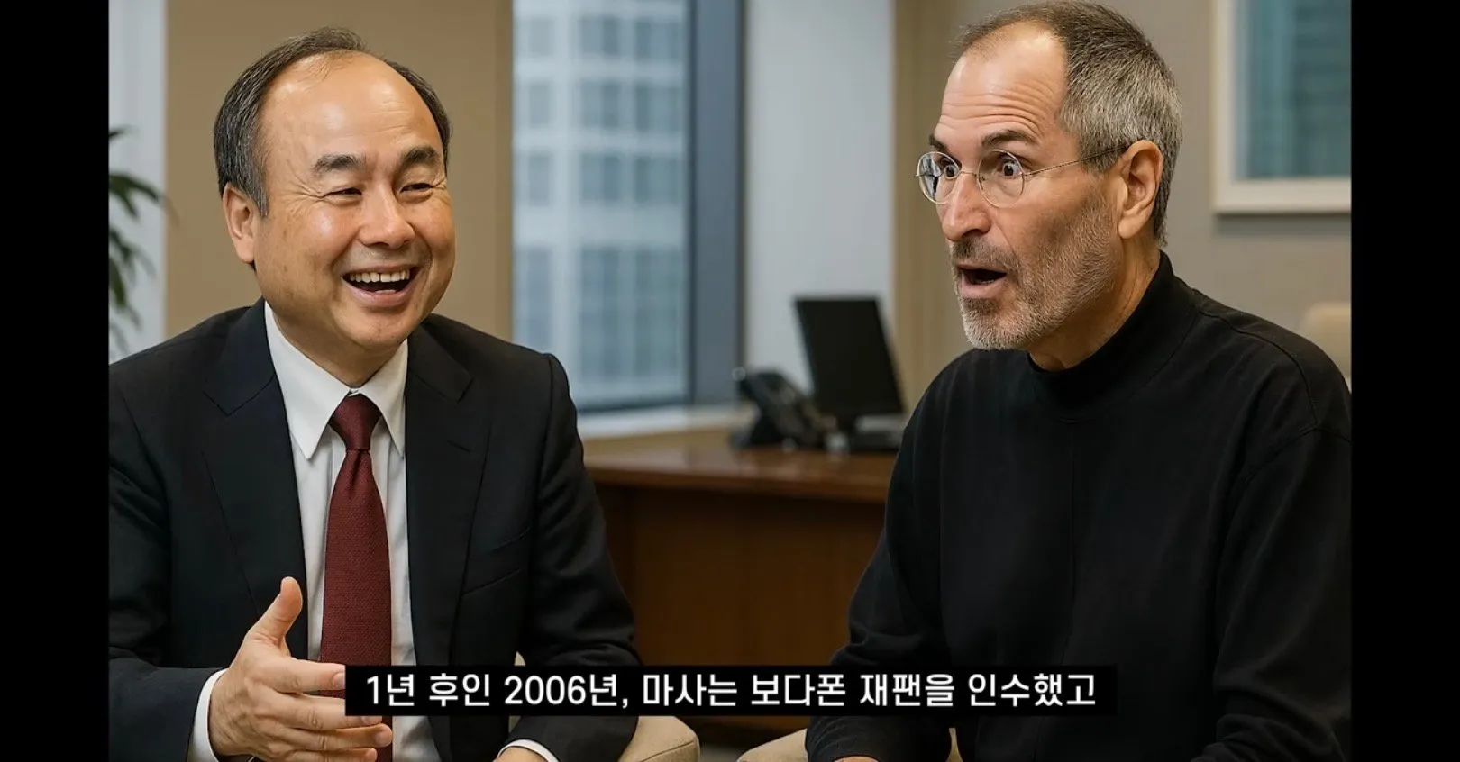 손정의가 아이폰 독점판매 할수 있었던 이야기