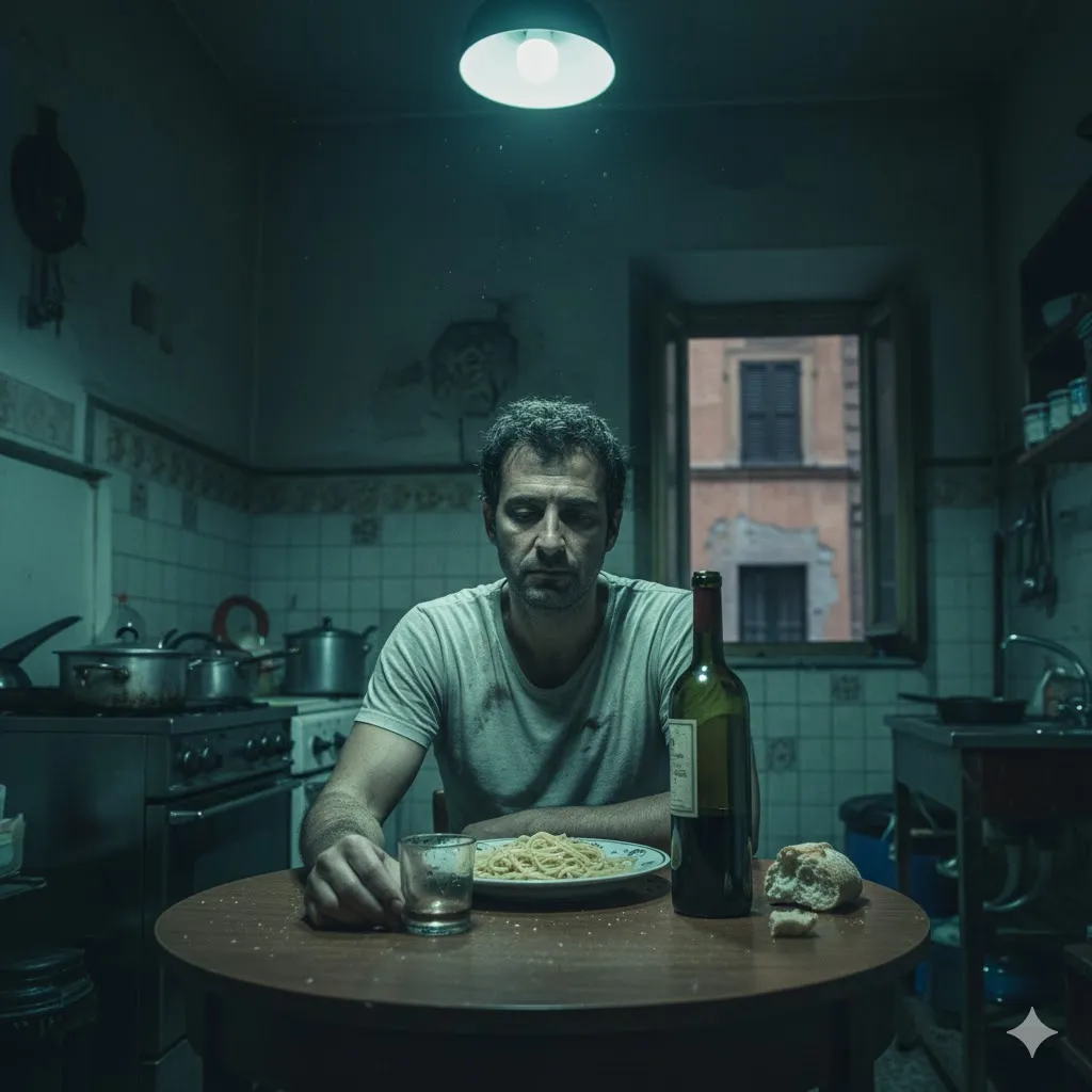 ai야 나라별로 처량한 한끼 식사 그려줘.