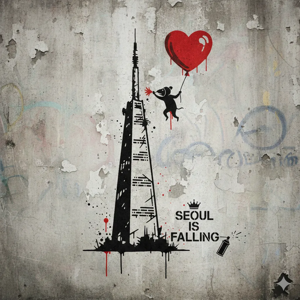 AI가 그린 롯데타워 그림