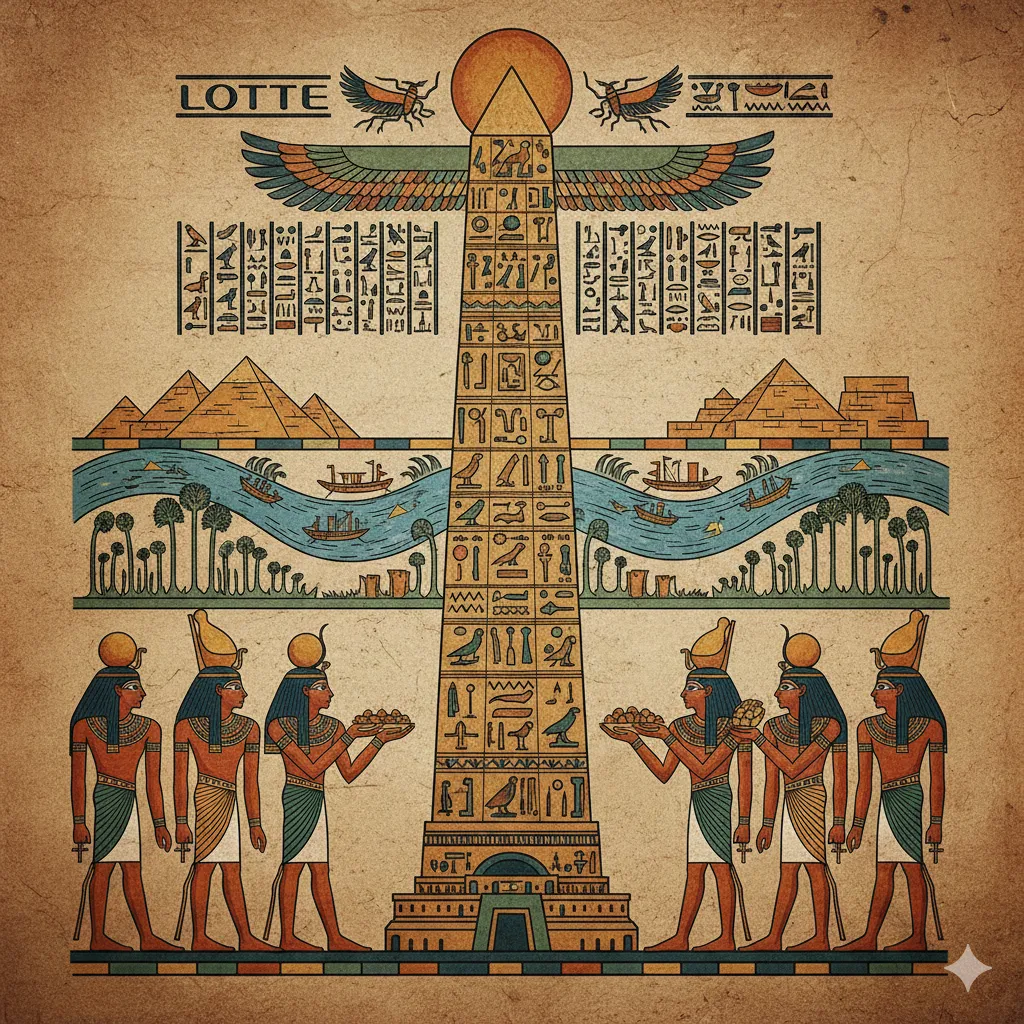 AI가 그린 롯데타워 그림