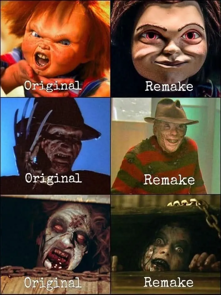 리메이크 공포영화가 노잼인 이유