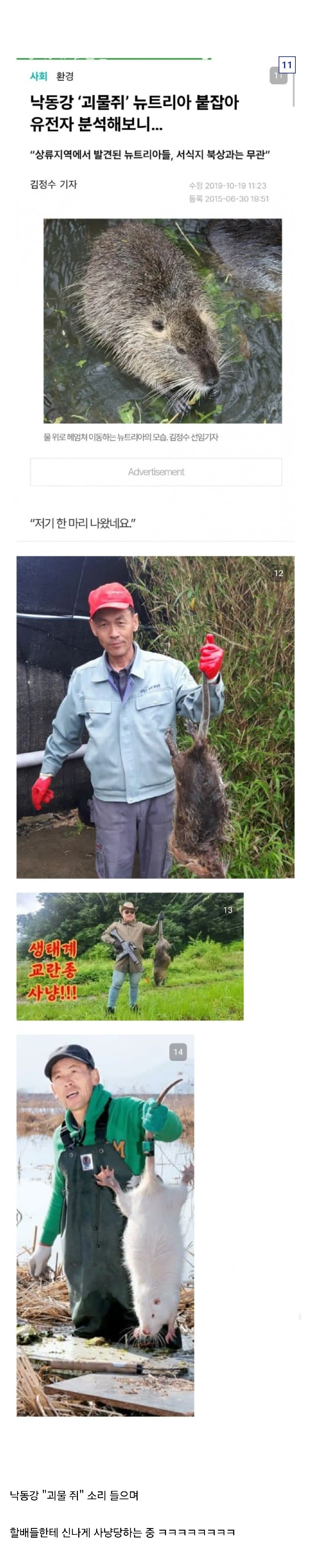 설치류 외모지상주의 최대 수혜자&피해자