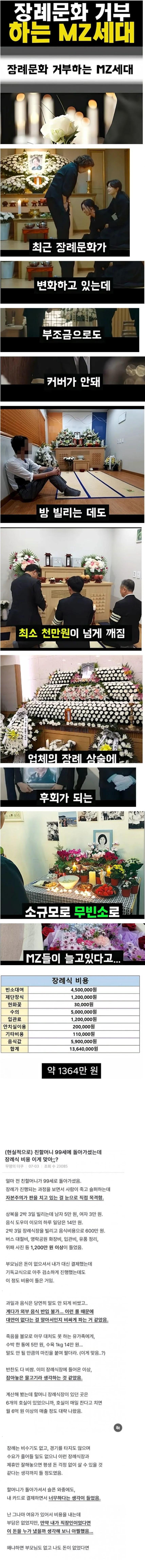 무빈소 장례 방식이 늘어나는 이유