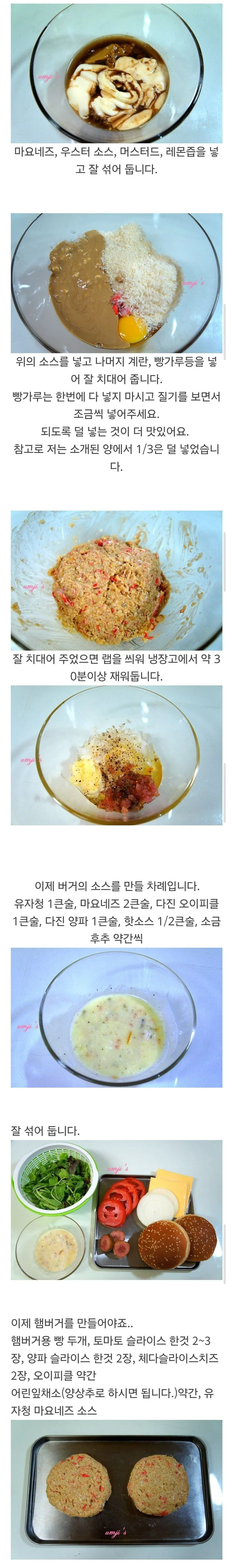 게살 버거를 만든 루리웹 유저