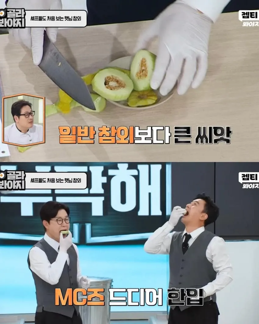 냉부해 셰프들도 존맛이라 놀란 입짧은햇님의 망고 참외