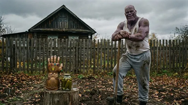 헐리웃 캐릭터들의 러시아살이2