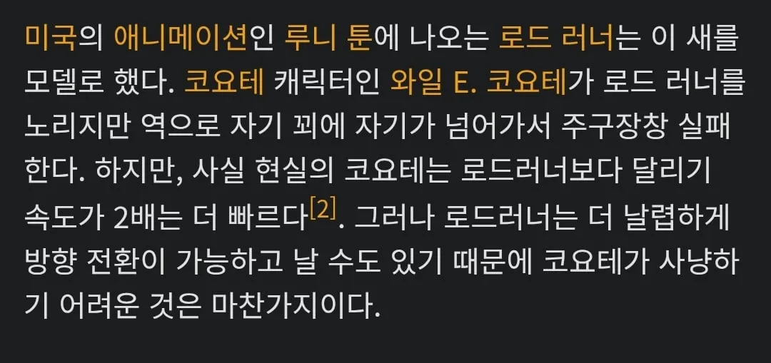 코요테 vs 로드러너