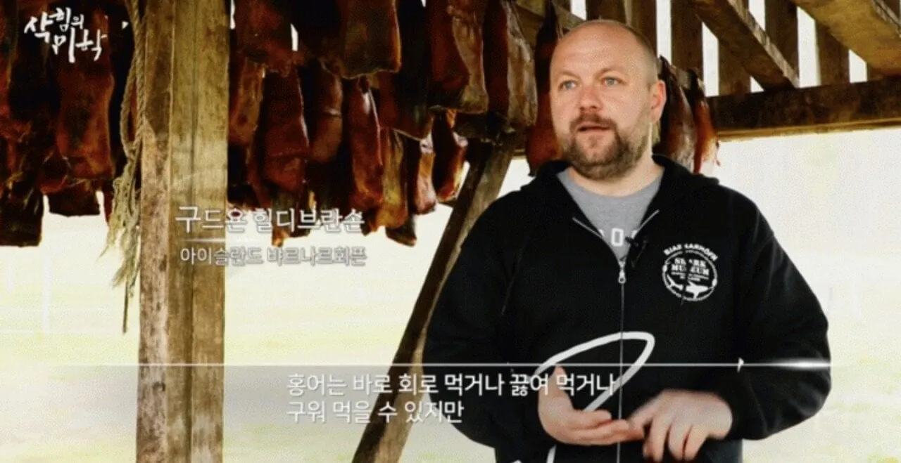 한국도 삭힌 홍어 먹는다고하니 신기해 하는 나라