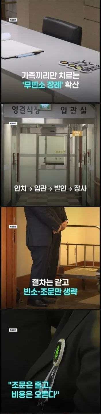 요즘 많이 한다는 무빈소 장례식.jpg