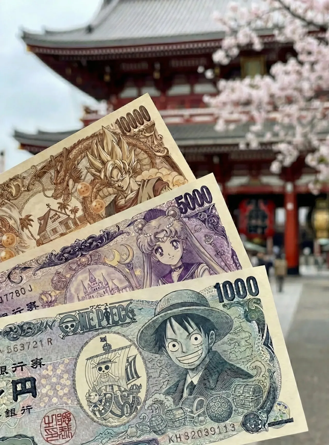 Ai로 만든 일본 화폐