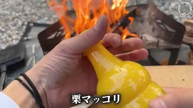 캠핑장에서 한식?을 해먹는 일본인