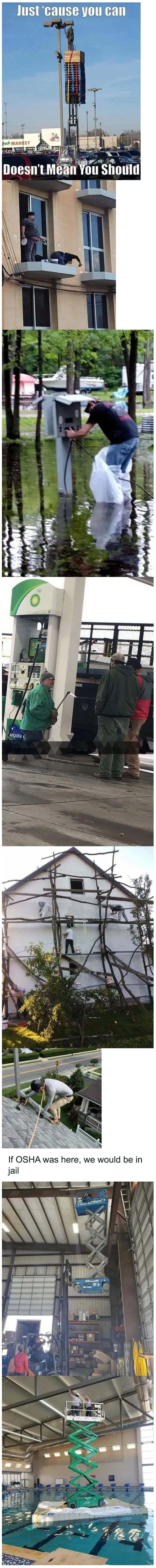 해외 안전불감증 사진