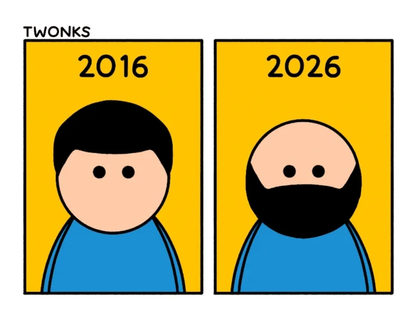 개붕이들의 2016년과 2026년