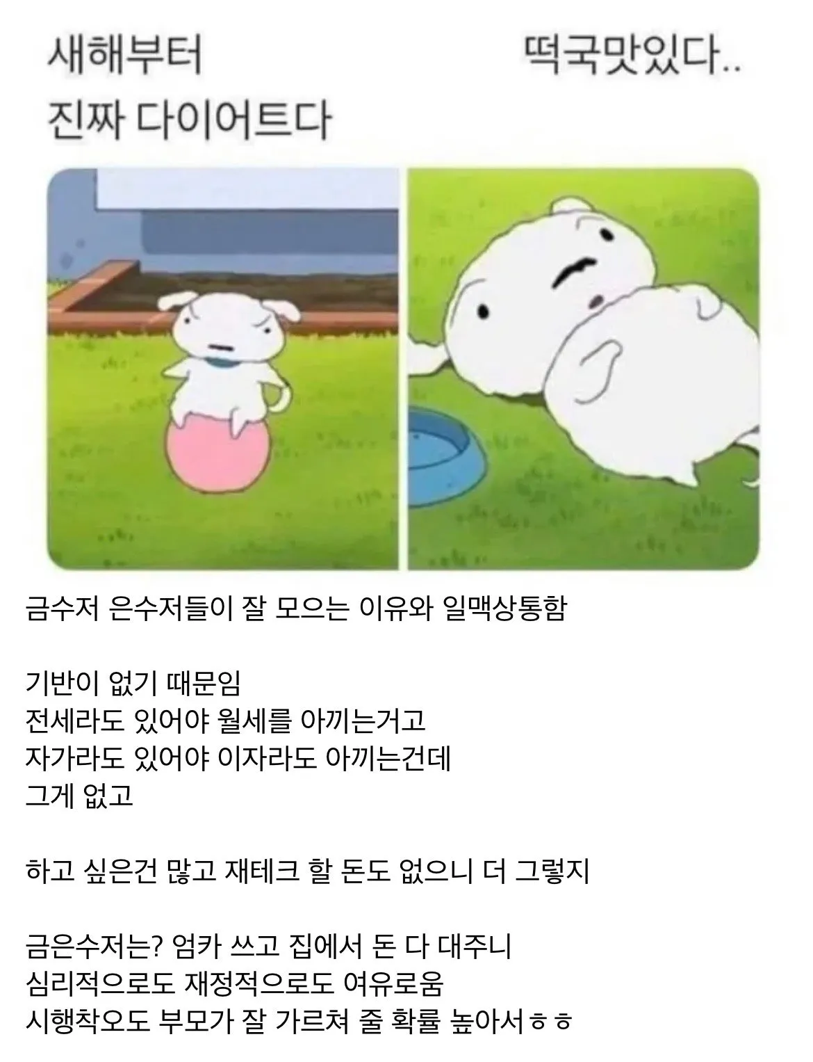 2030 이 돈 못모으는 이유는 별다른게 아님