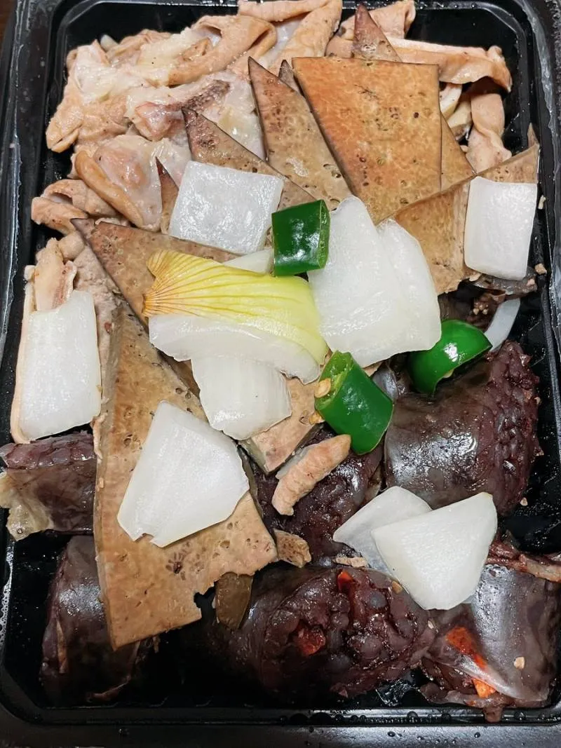 부산에서 순대 사면 준다는 것