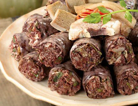 선지를 디저트로 먹는 혹은 먹었던 나라들