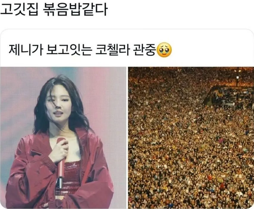 고깃집 볶음밥 같다