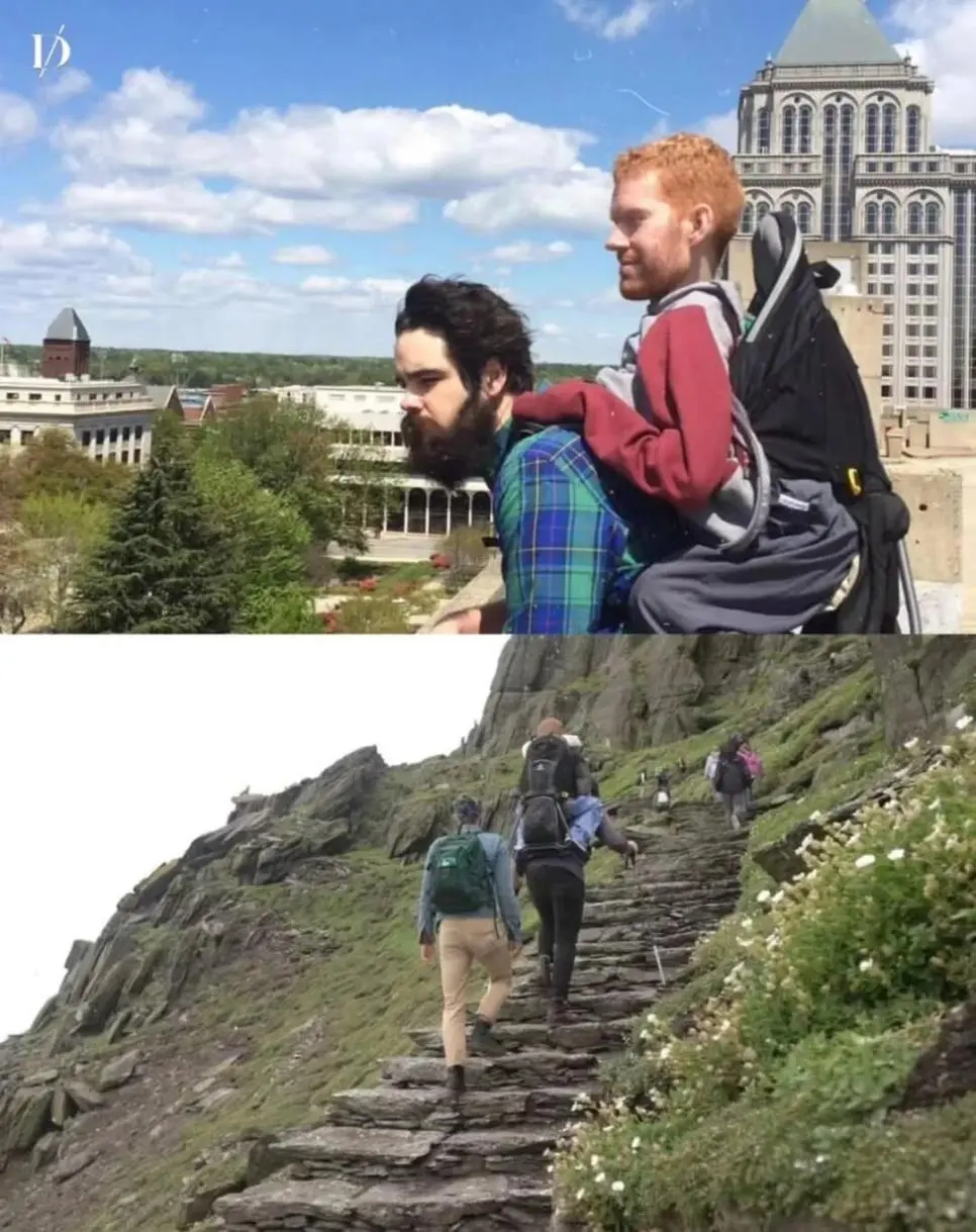 장애가 있는 친구를 위해 세상을 보여준 친구들