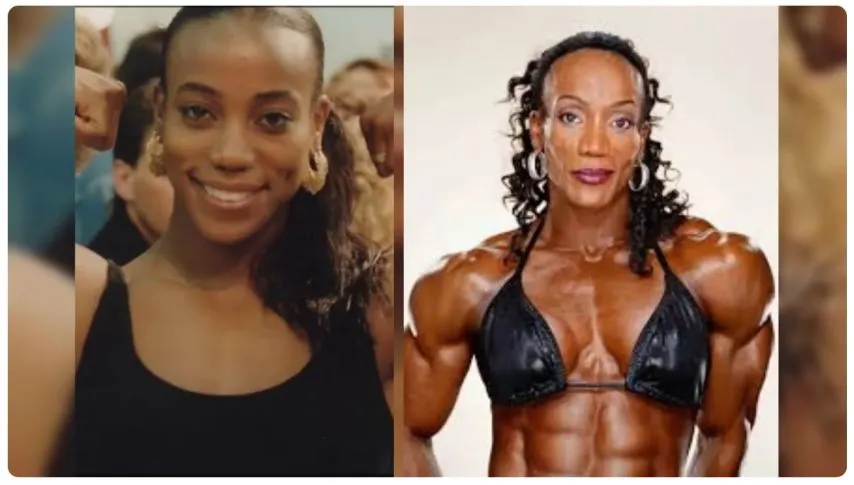 혐주의) 스테로이드 남용한 여자 보디빌더들의 신체 변화