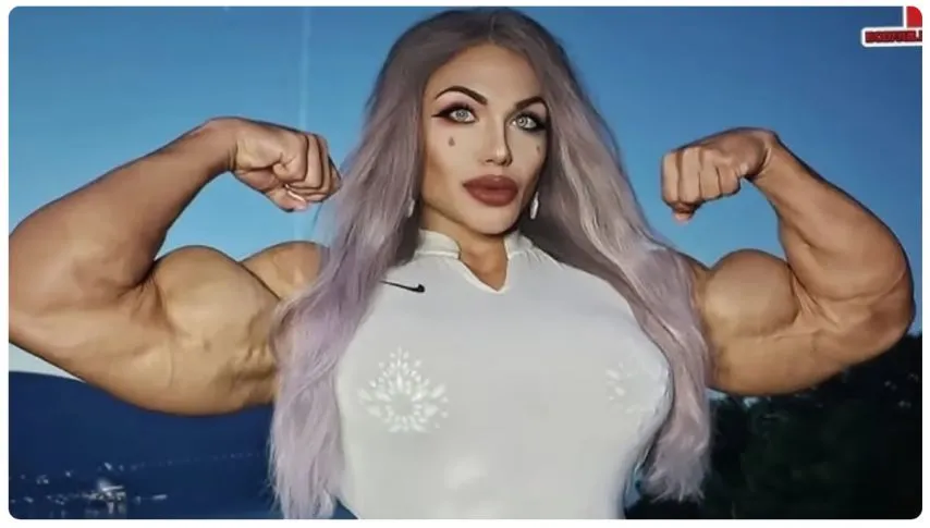 혐주의) 스테로이드 남용한 여자 보디빌더들의 신체 변화