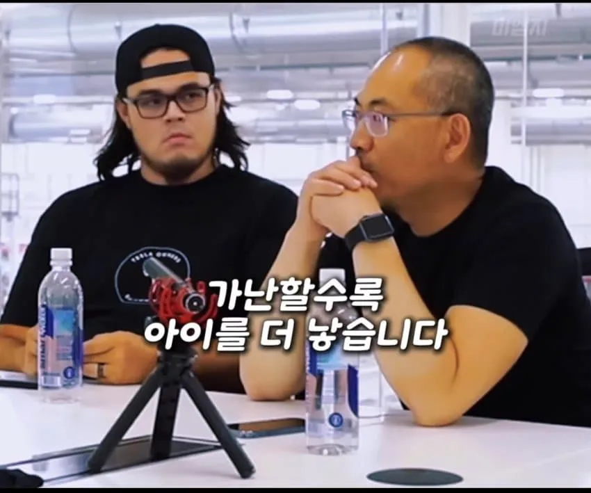 종교-교육수준-소득과 출산율의 상관관계