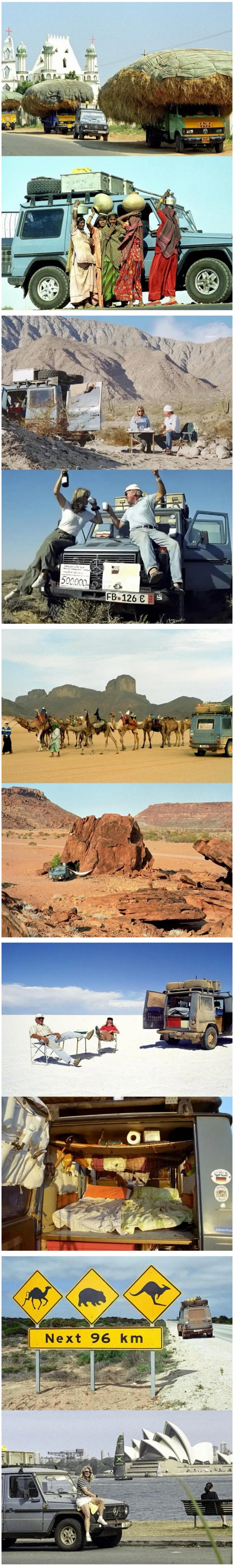 싱글벙글 지바겐으로 세계일주